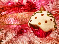 Cupcake Tree Ornament