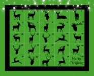 Deer Christmas Calendar