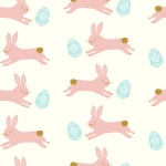 Easter Bunny Wallpaper Pattern
