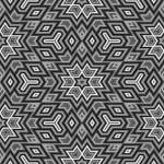 Escher Art Background Pattern