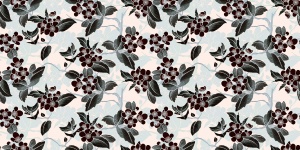 Floral Pattern Background 1965