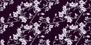 Floral Pattern Background 1969