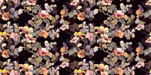 Floral Pattern Background 1970