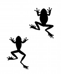 Frog Silhouette Clipart