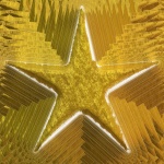 Geometric Gold Star