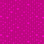 Hearts Pink Background Wallpaper