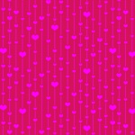 Hearts Pink Background Wallpaper