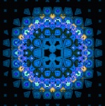 Kaleidoscope Mandala Background