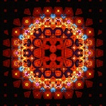 Kaleidoscope Mandala Background