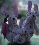 Knitted Bunnies Easter 3