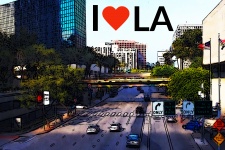 LA Travel Poster