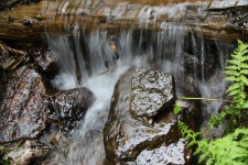 Log Waterfall