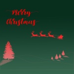 Merry Christmas Sleigh Card