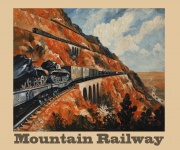 Mountain Railway With Tanks
