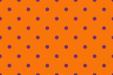 Orange And Purple Polkadot Paper