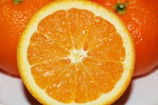 Orange Slice Close-up