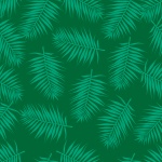 Palm Leaves Background Pattern