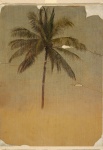 Palm Tree Grunge Painting