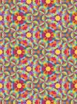 Pattern With Hexagonal Symmetry