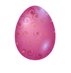 Pink On Pink Easter Egg