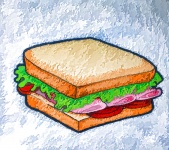 Sandwich Illustration
