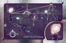 Sci Fi Interstellar Map By Ren
