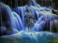 Statue In The Water