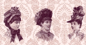 Victorian Ladies Banner
