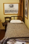 View Of Hospital Bed In A Museum