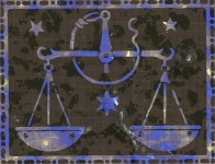 Vintage Libra Astrology