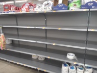 Walmart Empty Paper Plates Shelves