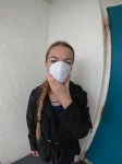 Woman Wearing A Surgical Mask