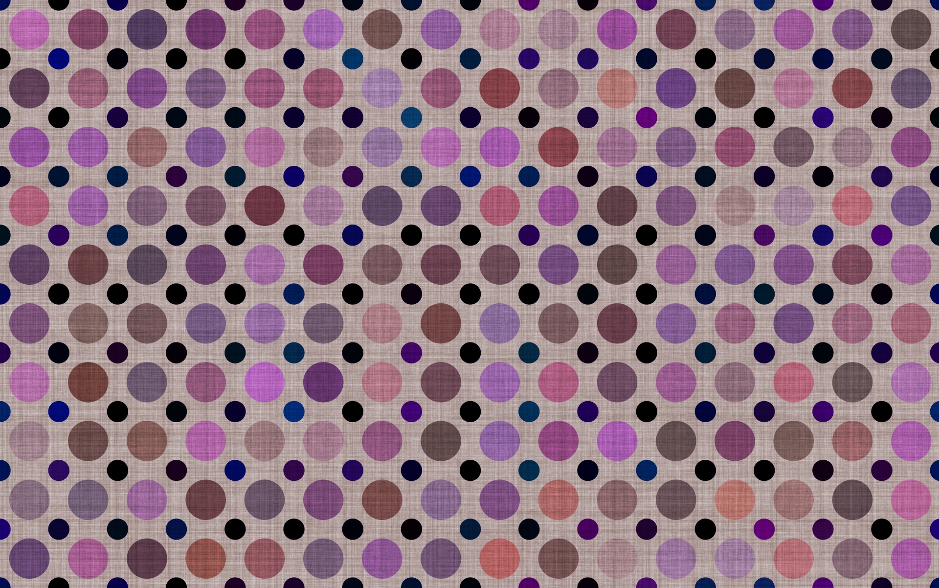Assorted Sizes Dots Background
