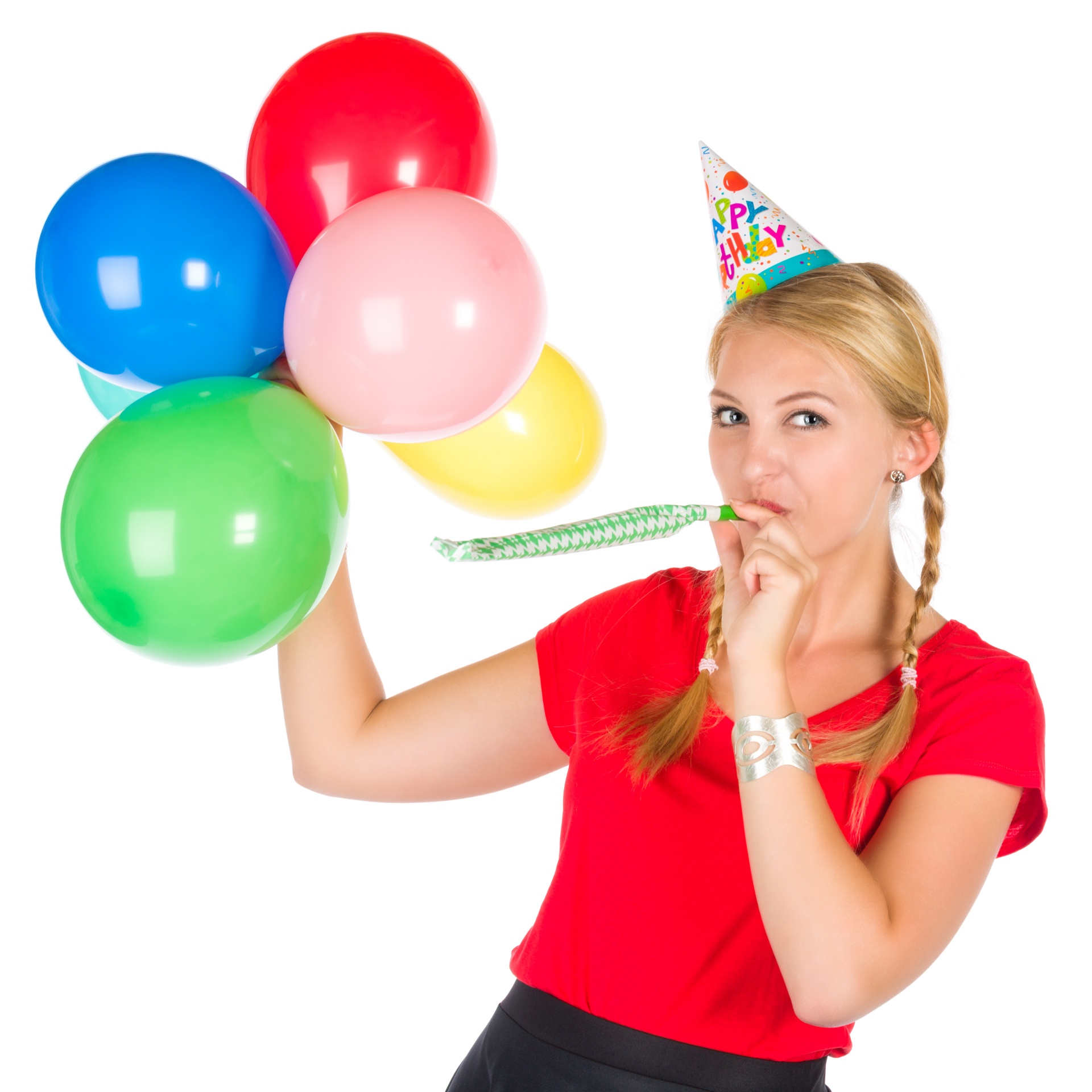 Oslava narozenin s balónky Stock Fotka zdarma - Public Domain Pictures