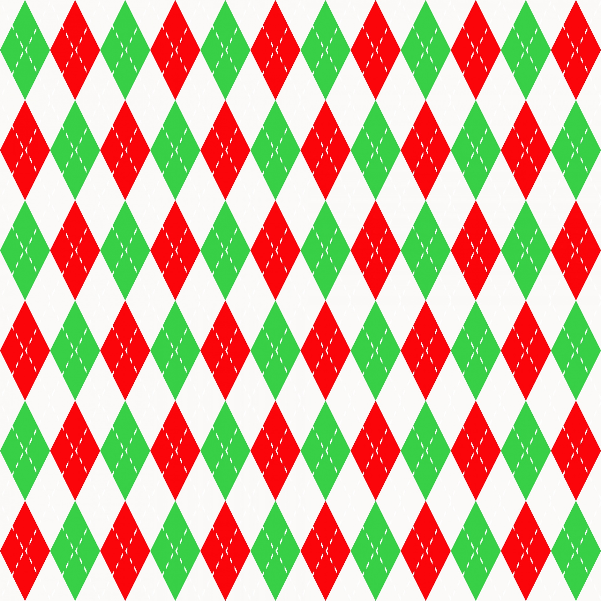 Christmas Argyle Pattern