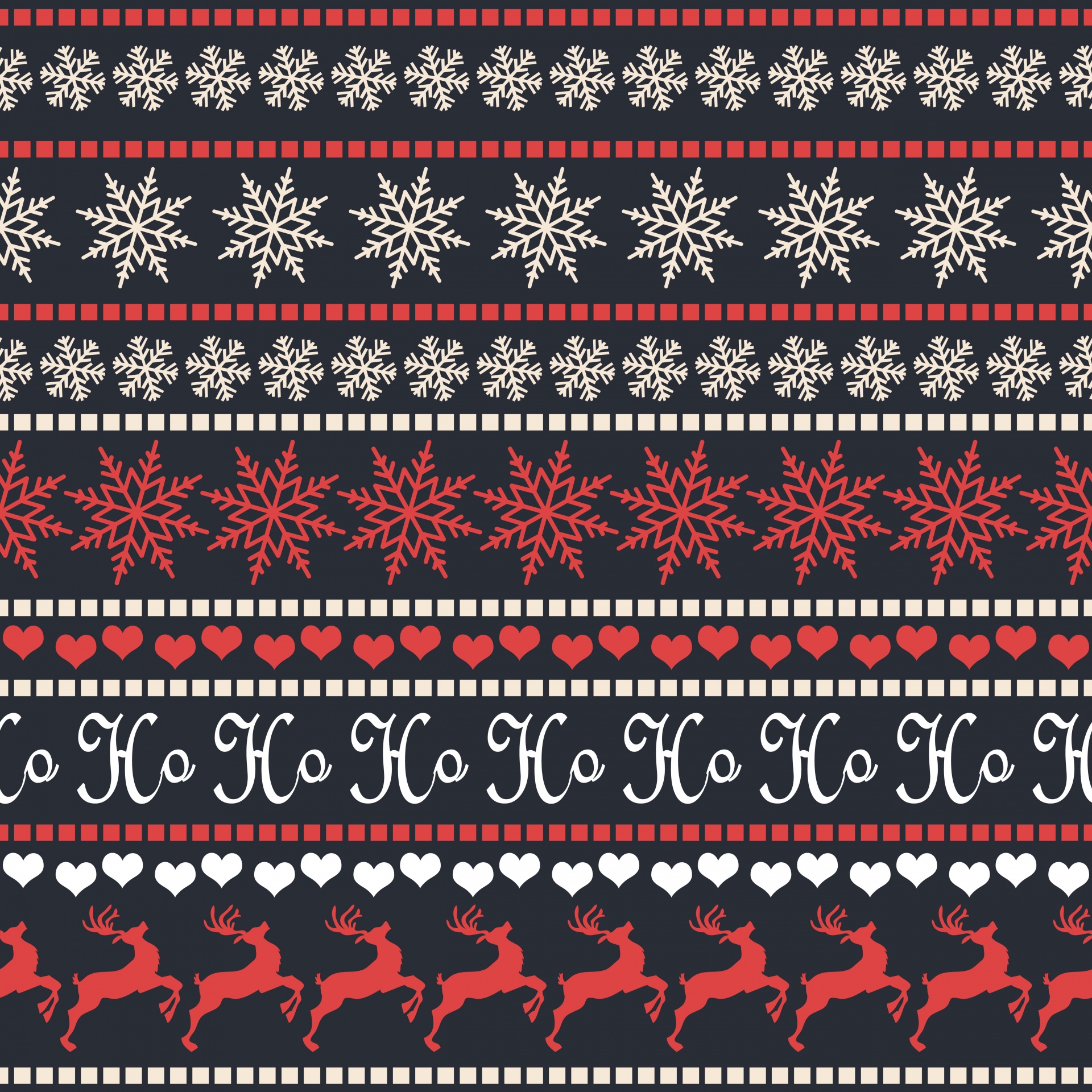 Christmas Pattern Background