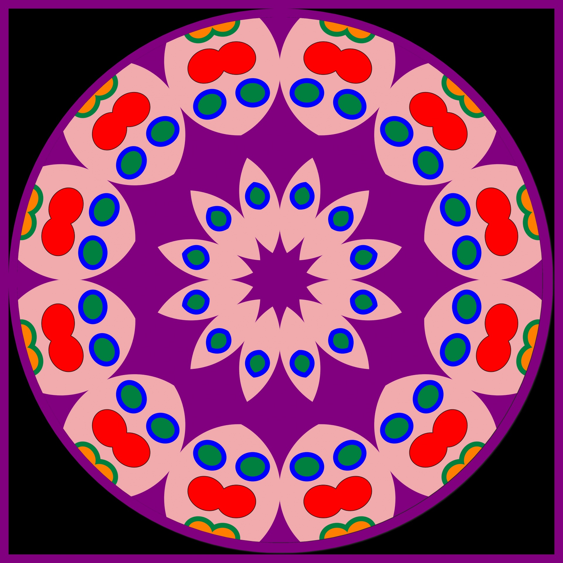 Decorative Mandala For Meditation