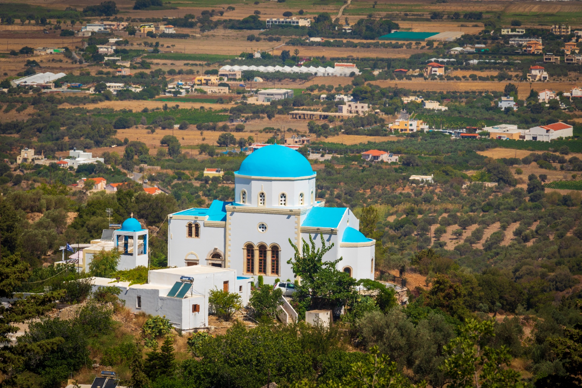 Kimissis tis Theotokou church in Zia, Kos, Greece