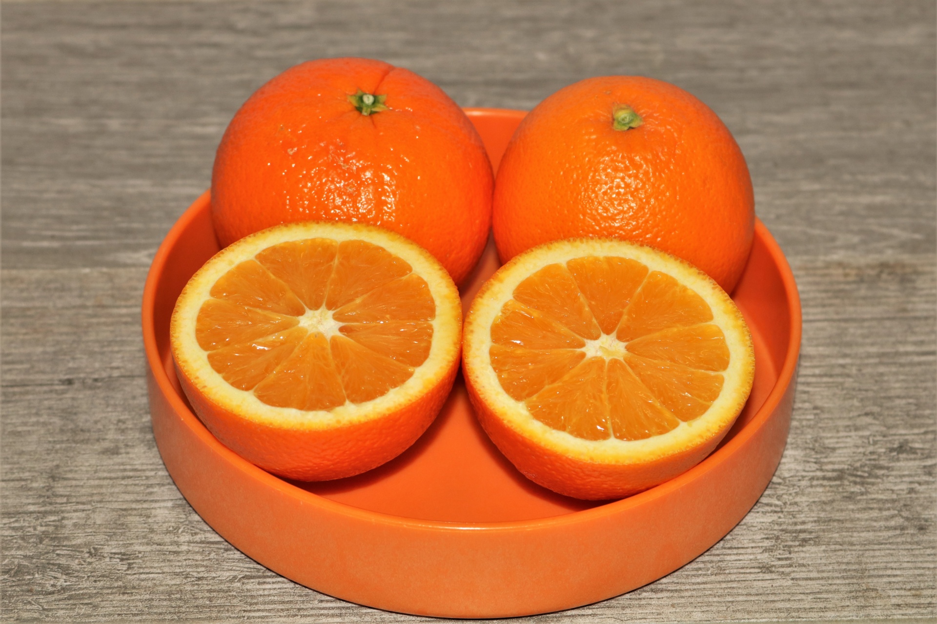 Oranges In Orange Bowl