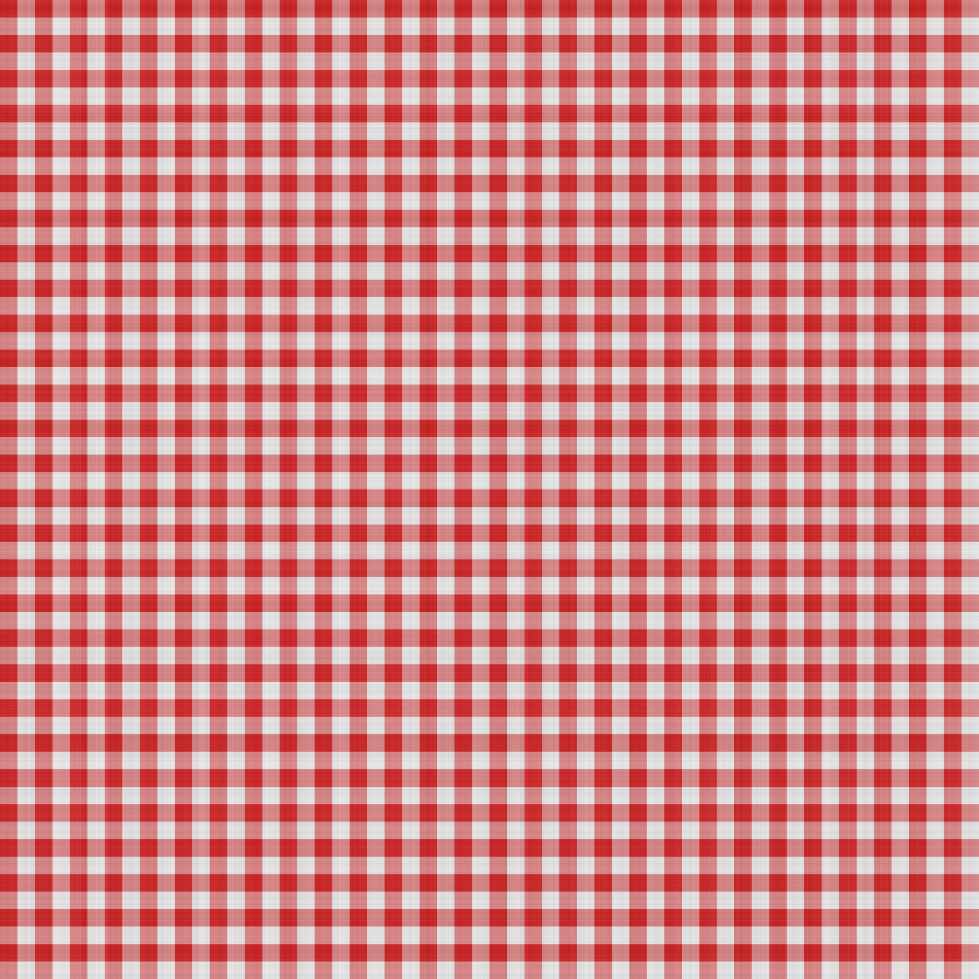Checkered Tablecloth Vintage Fabric