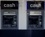 2 ATM Cash Machines
