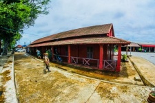 Building Red , Chanthaburi , Thailand
