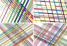 Colorful Grid, Mesh Background