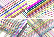 Colorful Grid, Mesh Background