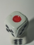 Dice On Background