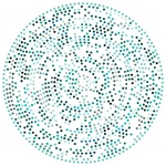 Dots, Circles Abstract Illustration