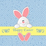 Easter Bunny Cute Background