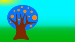 Spring Tree Illustration