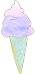Abstract Ice Cream Cone PNG
