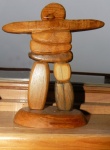 Wooden Inukshuk